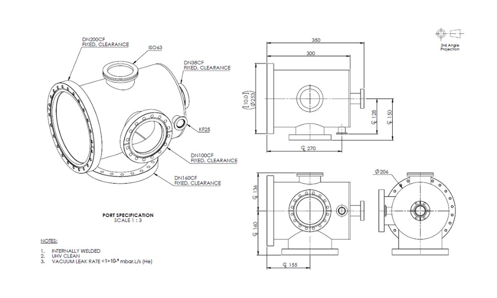 Tigfusion Load Lock Chamber CF200