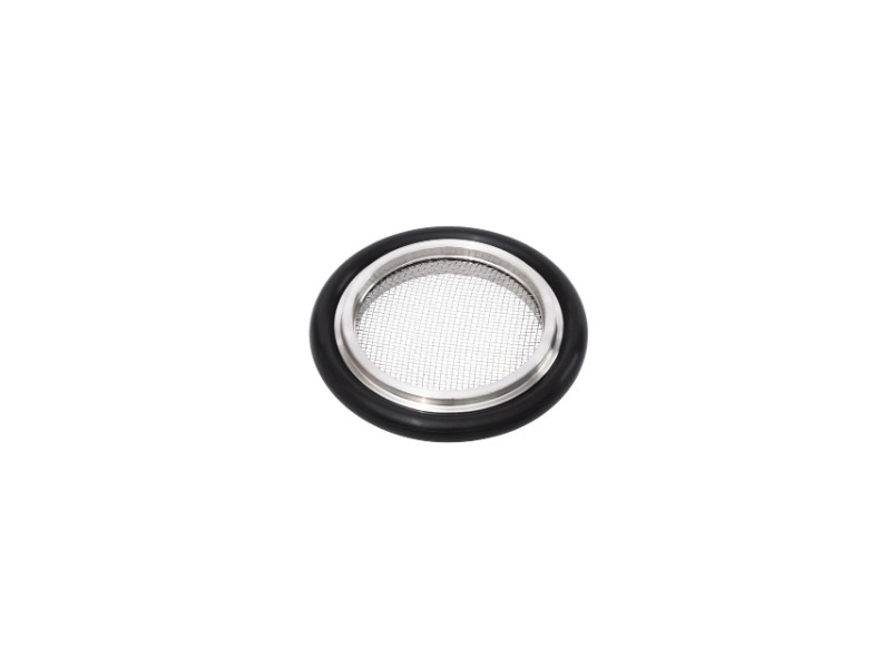 KF16 Stainless Steel Meshed Centering Ring with Viton O-Ring