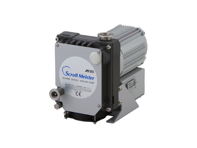 Dry/Oil-free scroll vacuum pump, 50 L/min, Single Phase, Vertical Inlet