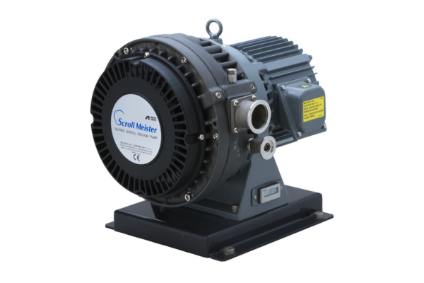 Dry/Oil-free scroll vacuum pump, 500 L/min, Single Phase, Horizontal Inlet