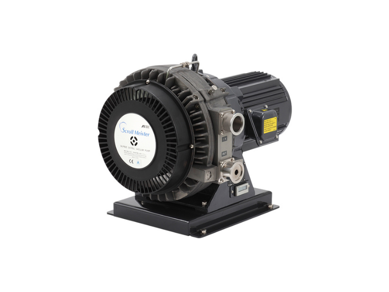 Dry/Oil-free scroll vacuum pump, 1000 L/min, Three Phase, Horizontal Inlet