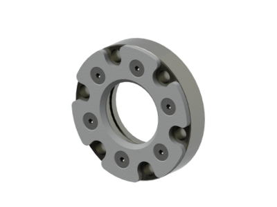 Demountable viewport on a CF35 flange with borosilicate glass (Kodial) optic